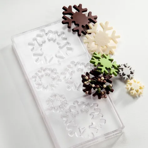 Chocolate Mould; Snowflakes.webp